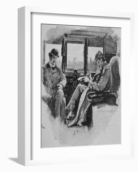 Adventures of Sherlock Holmes in the Strand Magazine, The Boscombe Valley Mystery-null-Framed Photographic Print