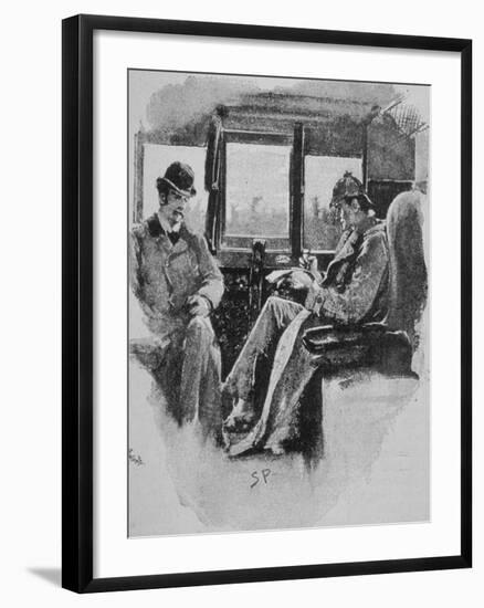 Adventures of Sherlock Holmes in the Strand Magazine, The Boscombe Valley Mystery-null-Framed Photographic Print