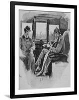 Adventures of Sherlock Holmes in the Strand Magazine, The Boscombe Valley Mystery-null-Framed Photographic Print