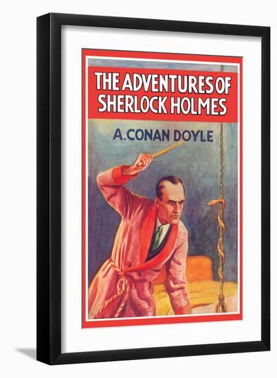 Adventures of Sherlock Holmes-null-Framed Art Print