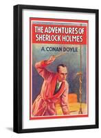 Adventures of Sherlock Holmes-null-Framed Art Print