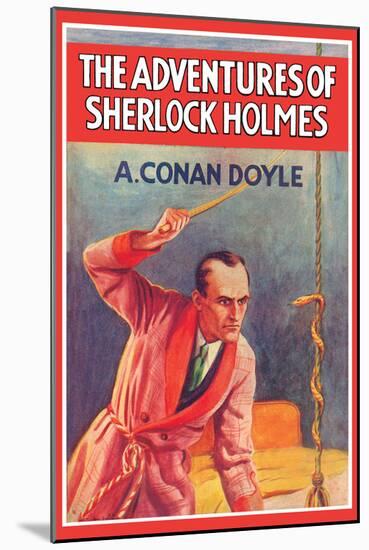Adventures of Sherlock Holmes-null-Mounted Art Print