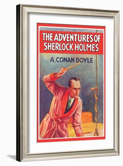 Adventures of Sherlock Holmes-null-Framed Art Print