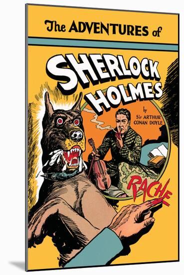 Adventures of Sherlock Holmes-Guerrini-Mounted Art Print