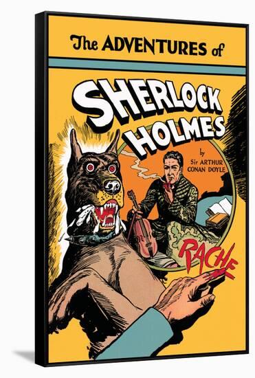 Adventures of Sherlock Holmes-Guerrini-Framed Stretched Canvas