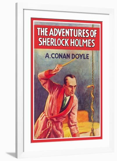 Adventures of Sherlock Holmes-null-Framed Art Print