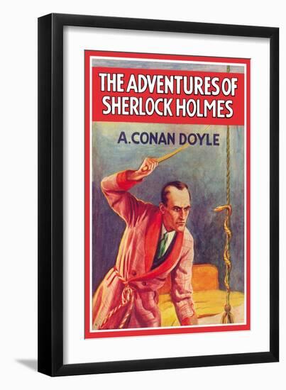 Adventures of Sherlock Holmes-null-Framed Art Print