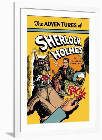 Adventures of Sherlock Holmes-Guerrini-Framed Art Print