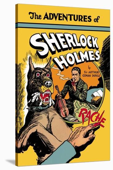 Adventures of Sherlock Holmes-Guerrini-Stretched Canvas