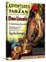 Adventures of Tarzan, Elmo Lincoln, 1921-null-Stretched Canvas