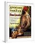 Adventures of Tarzan, Elmo Lincoln, 1921-null-Framed Art Print