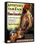 Adventures of Tarzan, Elmo Lincoln, 1921-null-Framed Stretched Canvas