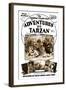 Adventures of Tarzan-null-Framed Art Print