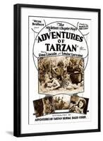 Adventures of Tarzan-null-Framed Art Print