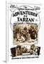 Adventures of Tarzan-null-Framed Art Print