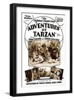 Adventures of Tarzan-null-Framed Art Print