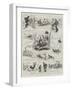 Adventures on the Thames in a Boyton Floating-Dress-null-Framed Giclee Print