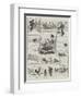 Adventures on the Thames in a Boyton Floating-Dress-null-Framed Giclee Print