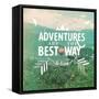 Adventures-The Saturday Evening Post-Framed Stretched Canvas