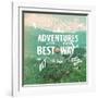 Adventures-The Saturday Evening Post-Framed Giclee Print