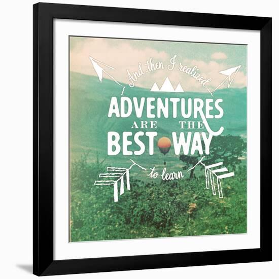 Adventures-The Saturday Evening Post-Framed Giclee Print