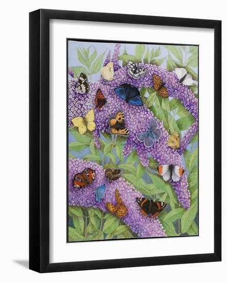 Adventuring, 2011-Pat Scott-Framed Giclee Print