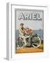 Adverisement for Ariel Motorbikes-null-Framed Art Print