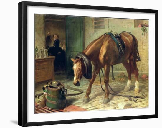 Adversity-Edwin Henry Landseer-Framed Giclee Print