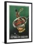 Advert, Chianti 1956-null-Framed Art Print