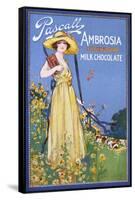 Advert, Devonshire Choc-null-Framed Stretched Canvas