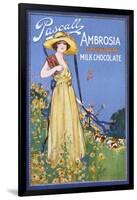 Advert, Devonshire Choc-null-Framed Art Print