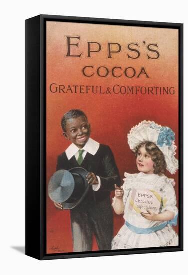 Advert, Epps's Cocoa-null-Framed Stretched Canvas