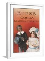 Advert, Epps's Cocoa-null-Framed Art Print