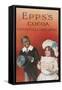 Advert, Epps's Cocoa-null-Framed Stretched Canvas