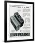 Advert Fo Revelation Suitcases 1937-null-Framed Art Print