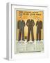 Advert for American Men's Suits, Page from the Sears, Roebuck Catalogue of 1931-32-null-Framed Giclee Print