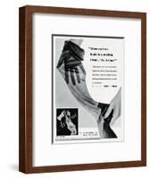 Advert for Aristoc Stockings 1936-null-Framed Art Print