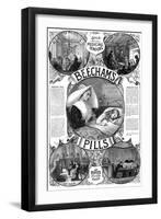 Advert for Beecham's Pills, 1887-null-Framed Giclee Print