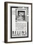 Advert for Belling Eletctric Fires-null-Framed Art Print