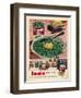 Advert for Benedict Processed Peas, 1951-null-Framed Giclee Print