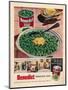 Advert for Benedict Processed Peas, 1951-null-Mounted Giclee Print