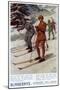 Advert for Burberry Winter Sports Wear 1923-null-Mounted Art Print