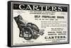 Advert for Carters Self-Propelling Chair 1915-null-Framed Stretched Canvas