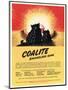 Advert for 'Coalite' Smokeless Coal-null-Mounted Giclee Print