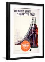 Advert for Coco-Cola, 1947-null-Framed Giclee Print