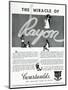 Advert for Courtaulds Rayons 1936-null-Mounted Art Print