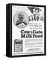 Advert for Cow and Gate Formula Milk Food 1928-null-Framed Stretched Canvas