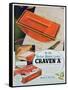 Advert for Craven 'A' Cigarettes, 1936-null-Framed Stretched Canvas