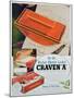 Advert for Craven 'A' Cigarettes, 1936-null-Mounted Giclee Print