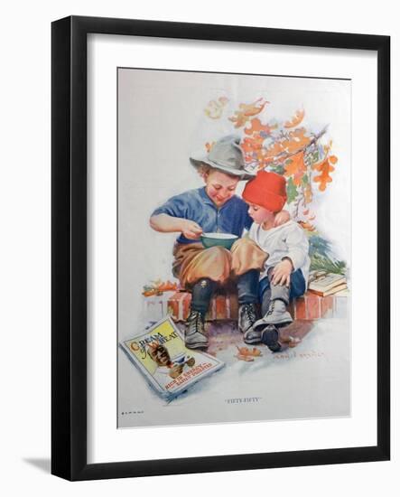 Advert for Cream of Wheat, American Hot Breakfast Cereal, 1923-null-Framed Giclee Print